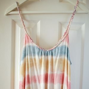 American Eagle Tie Dye Pastel Top Size Small
